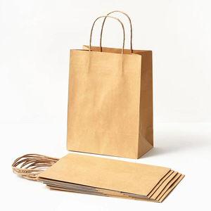 Agate Kraft Paper Gift Bags, 1pc