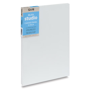 BLICK CANVAS PANEL - 12X16 5OZ COTTON
