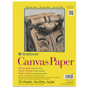 9 X 12 CANVAS PAPER PAD