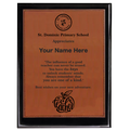 8" x 10" Bamboo Plaque, Engraved