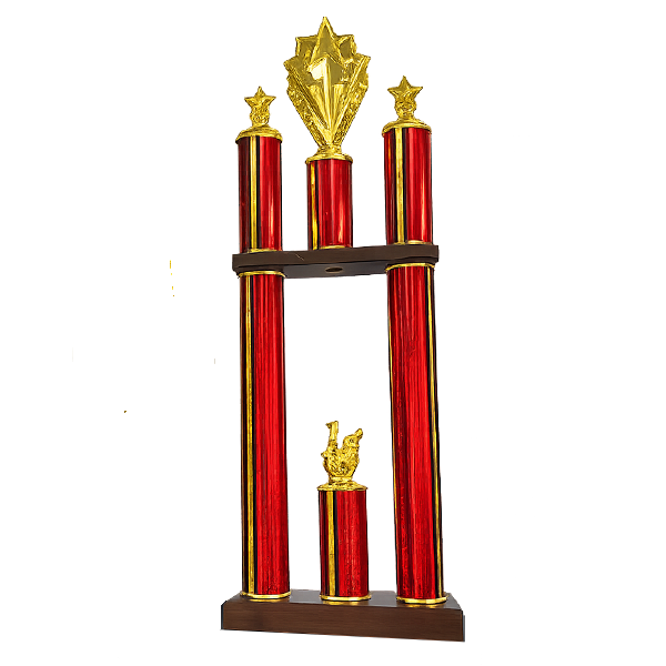 3rd Place 2 Column Trophy