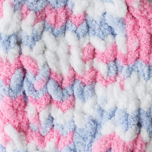 Bernat Baby Blanket Yarn-Pink & Blue Ombre