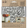 6X6, SWIRL BACKGROUND