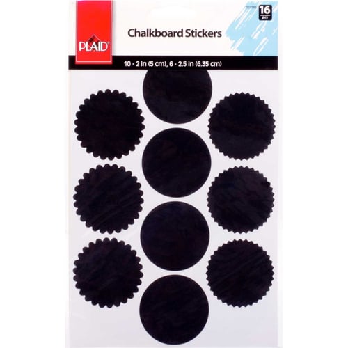 CHALKBOARD STICKERS (16 PCS)