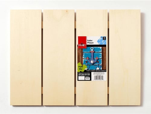PALLET PLAQUE 15.9 X 11.88