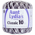 Aunt Lydia's Classic Cotton Crochet Thread Size 10  ZEBRA