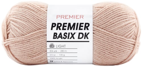 Premier Yarns Basix DK Yarn-Toasted Almond