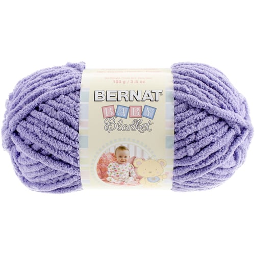 Bernat Baby Blanket Yarn-Lilac