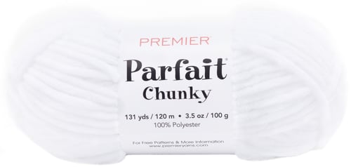 Premier Parfait Chunky Yarn-White