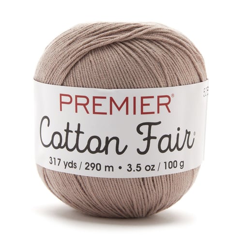 Premier Cotton Fair Yarn-Taupe