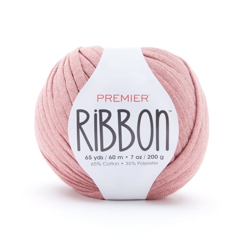 Premier Ribbon Yarn-Rose