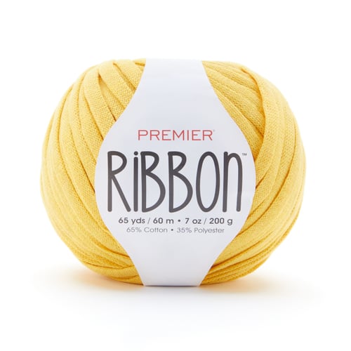 Premier Ribbon Yarn-Yellow