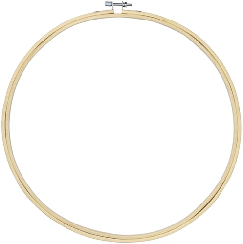 CousinDIY Natural Wood Hoop-12"