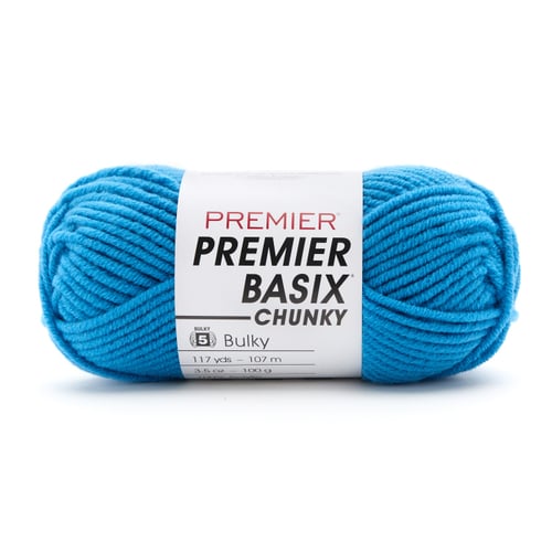 Premier Basix Chunky Yarn-Blue