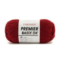 Premier Yarns Basix DK Yarn-Burgundy