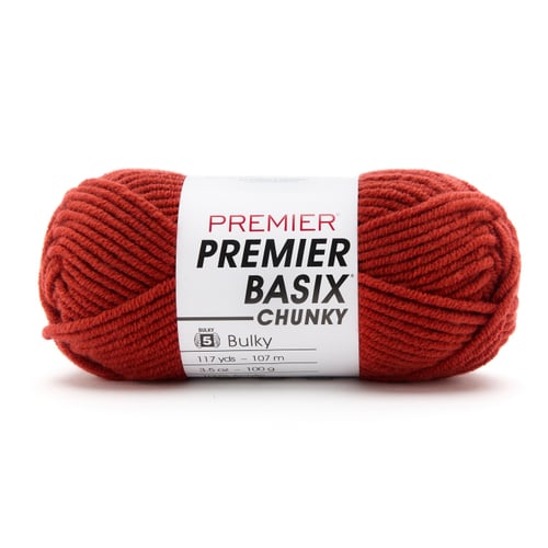 Premier Basix Chunky Yarn-Ember