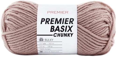Premier Basix Chunky Yarn-Taupe
