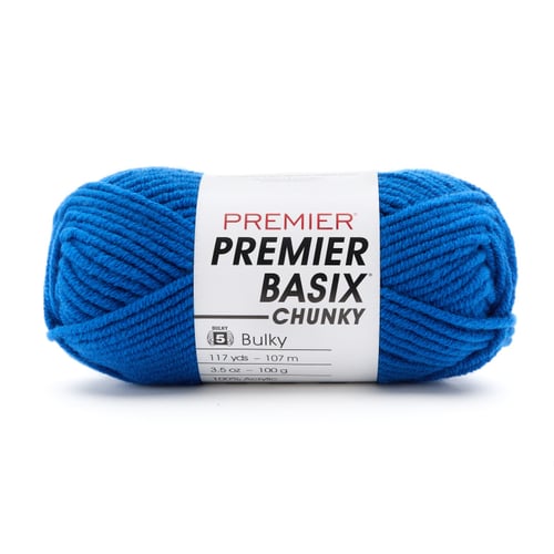 Premier Basix Chunky Yarn-Royal Blue