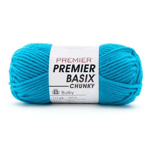 Premier Basix Chunky Yarn-Turquoise