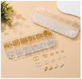 AFTH Gold Open Jump Rings, 5 Sizes Silver and , 500PCS