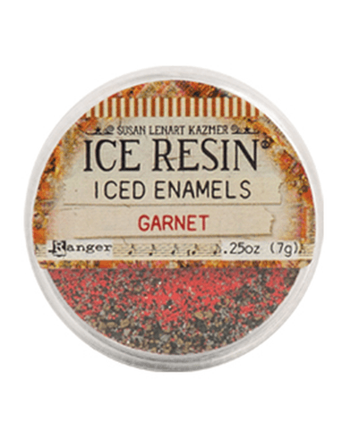 IR ICED ENAMELS GARNET