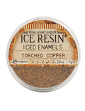 IR ICED ENAMELS TORCHED COPPER