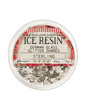 IR INCL, GLASS GLITTER SHARDS, STERLING*