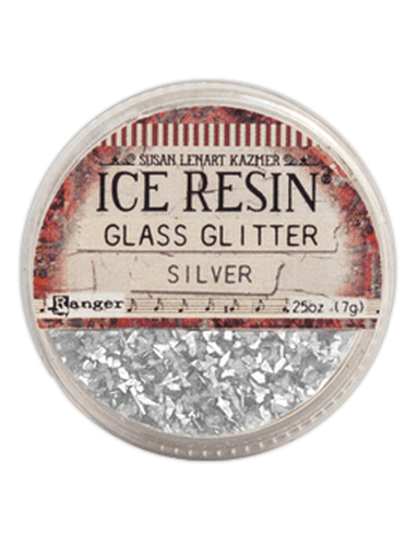 IR GLASS GLITTER, SILVER*
