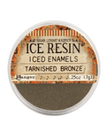 IR ICED ENAMELS TARNISHED BRONZE