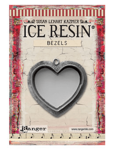 IR BEZEL - MILAN ANT SILVER, HEART, LG