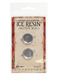 IR BEZEL: INDUSTRIAL, SM CIRCLES-2PK, STERLING