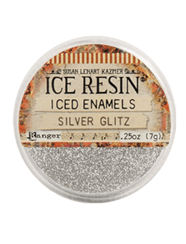 IR ICED ENAMELS GLITZ SILVER