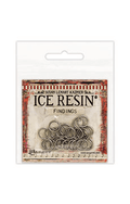 IR FINDINGS - 10MM JUMP RINGS, ANTIQUE SILVER