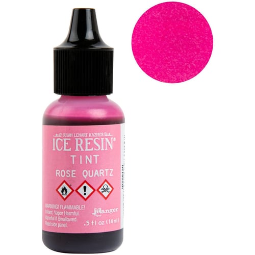 ICE RESIN TINT - ROSE QUARTZ, 1/2OZ
