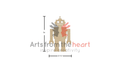 Essentials By Leisure Arts Wood Shape Flat Robot