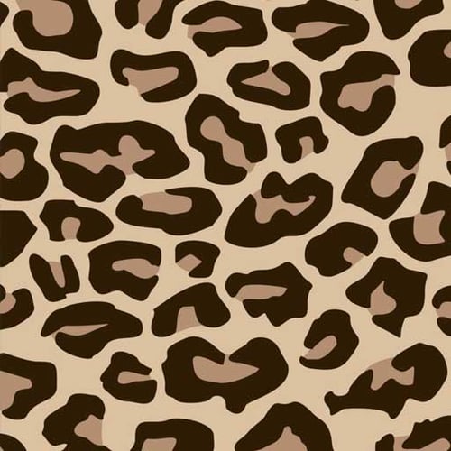 Easy Pattern HTV Leopard Tan 12'' x 15''