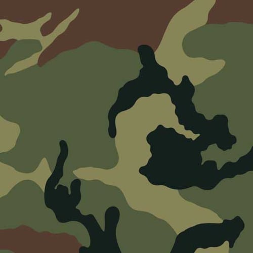 Easy Pattern HTV Camo Green 12'' x 15''