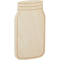 &MASON JAR- 10" , UNFIN PLYWD