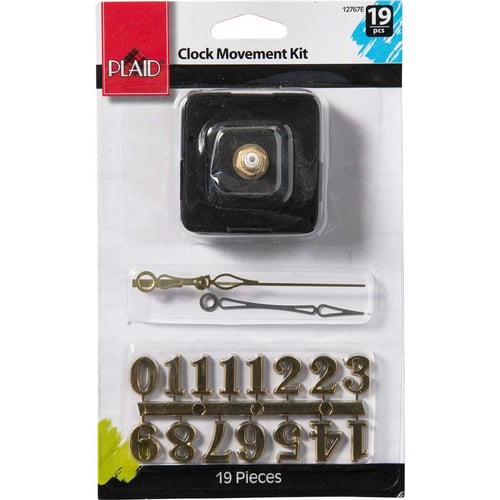 &CLOCK MOVEMENT KIT - 19 PCS