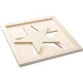 2 IN 1 STAR WALL HANGING