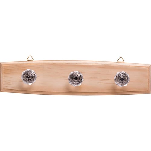 &HANGER W/CRYSTAL KNOBS