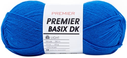 Premier Yarns Basix DK Yarn-Royal Blue
