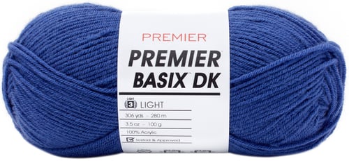 Premier Yarns Basix DK Yarn-Denim