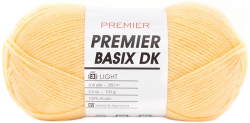 Premier Yarns Basix DK Yarn-Daffodil