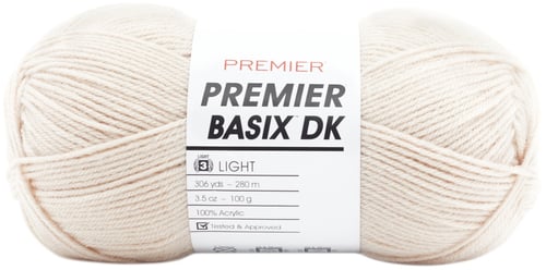 Premier Yarns Basix DK Yarn-Parchment