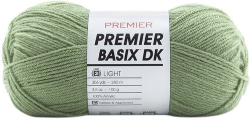 Premier Yarns Basix DK Yarn-Celery
