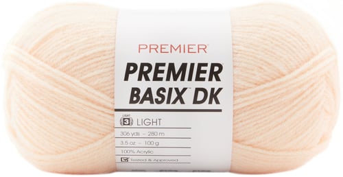 Premier Yarns Basix DK Yarn-Blush