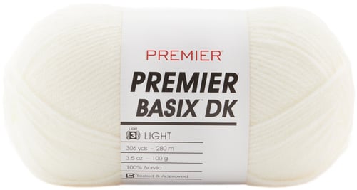 Premier Yarns Basix DK Yarn-Cream