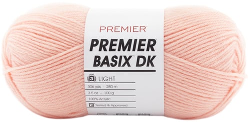 Premier Yarns Basix DK Yarn-Peach