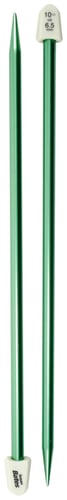 Silvalume Single Point Knitting Needles 14"-Size 10.5/6.5mm